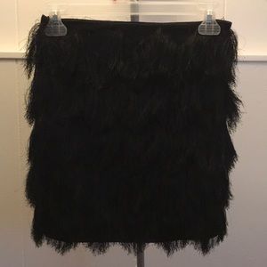 H&M fringe skirt